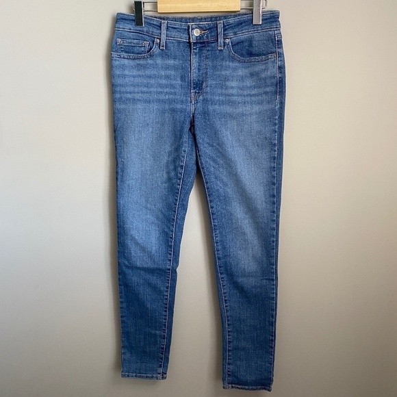 Levi's Women's 711 Skinny‎ Blue Jeans Size 27 - Picture 1 of 10